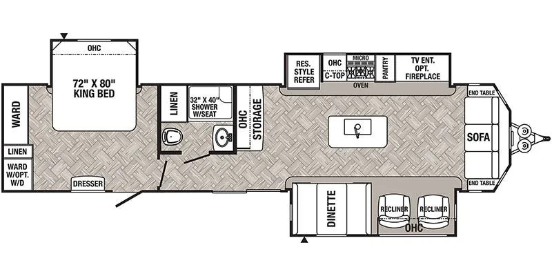 Palomino Puma 37PFL floor plan