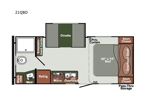 2024 Gulf Stream RV Streamlite SVT 21QBD - Photo 3
