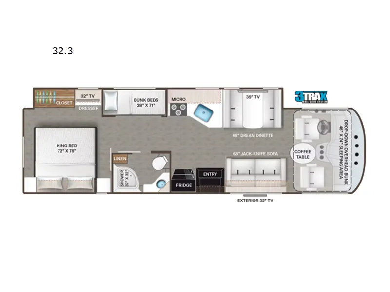 2022 Thor Motor Coach Freedom Traveler A30 - Photo 3