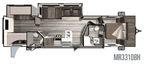 Highland Ridge Mesa Ridge Lite MR3310BH floor plan