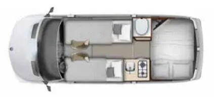 Roadtrek 170 Versatile Base floor plan