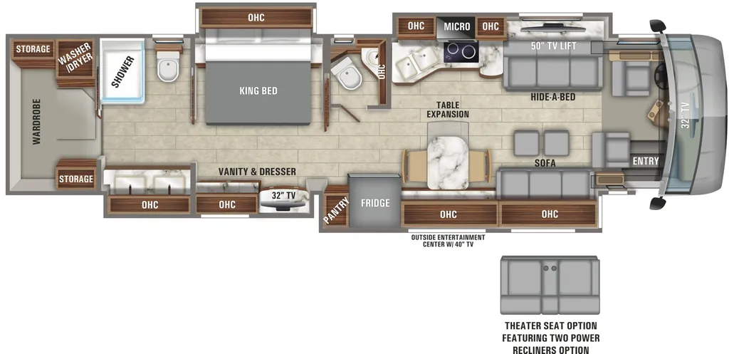 2020 Entegra Coach Anthem 44F floor plan