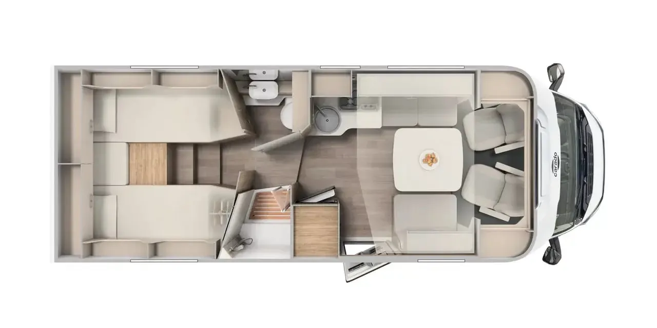 Carado T-Series T457 floor plan