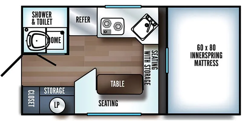 Palomino Real-Lite SS-1610 floor plan