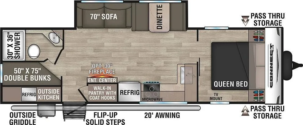 K-Z Connect SE C271BHKSE floor plan