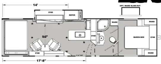 Eclipse Stellar 28SKS floor plan