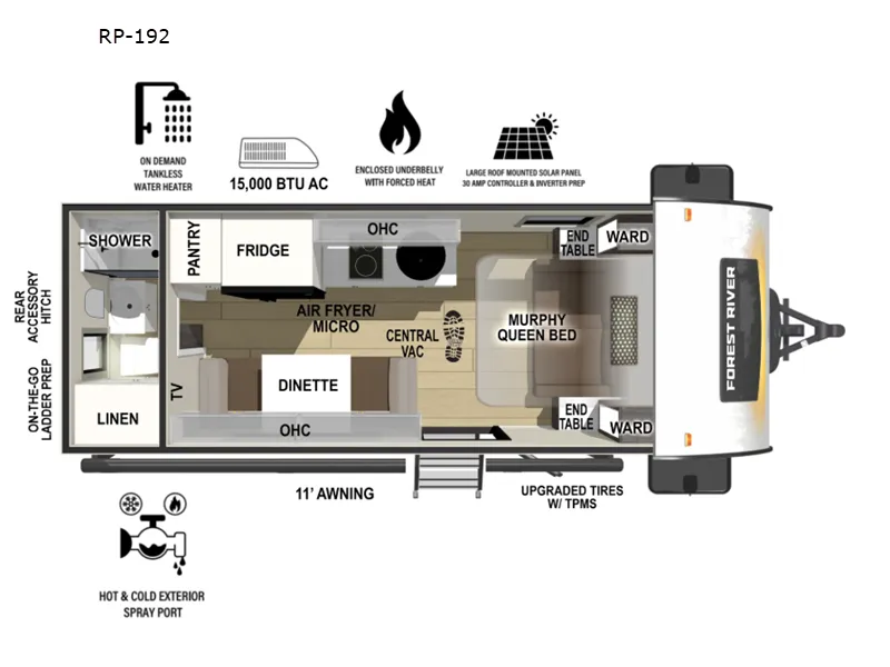 2026 Forest River R-Pod RP-192 - Photo 3