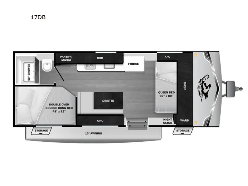 2026 Open Range Open Range Colt 17DB floor plan