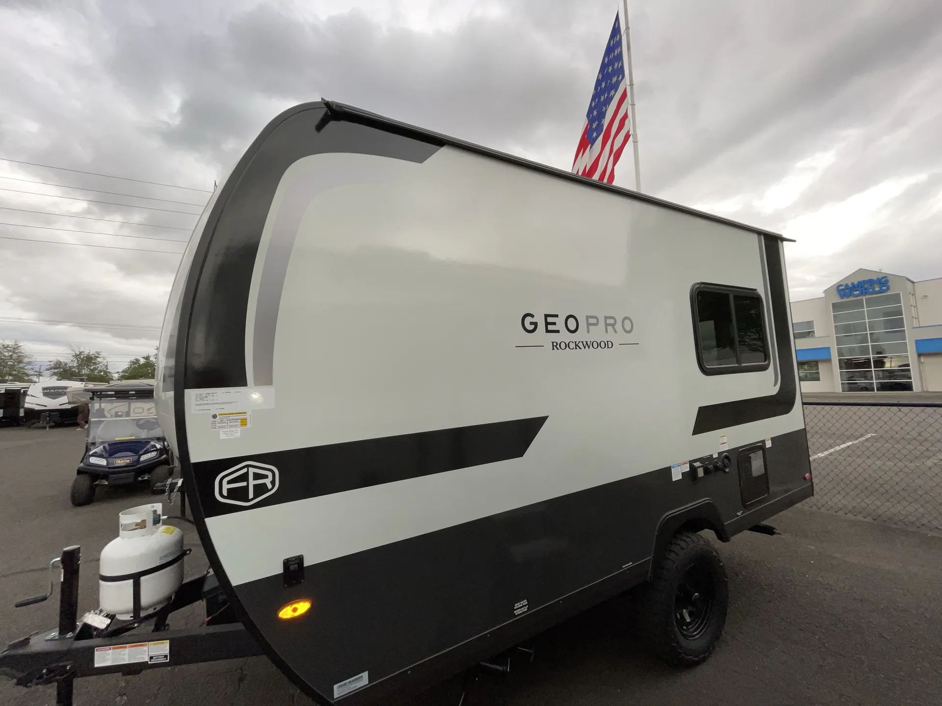 2027 Forest River Rockwood Geo Pro 15TB — off campside