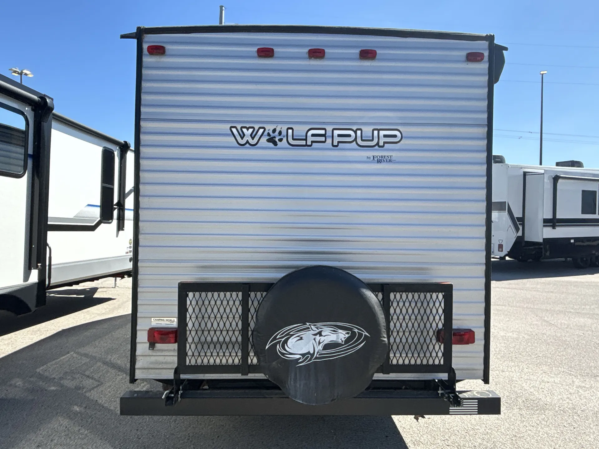 2020 Forest River Cherokee Wolf Pup 16FQ — backside