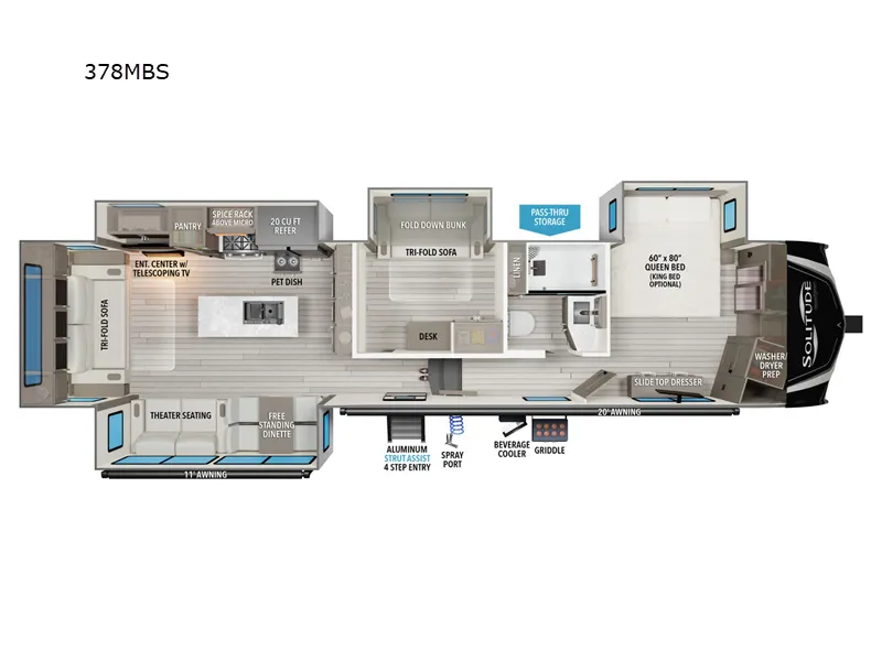 2025 Grand Design Solitude 378MBS - Photo 3