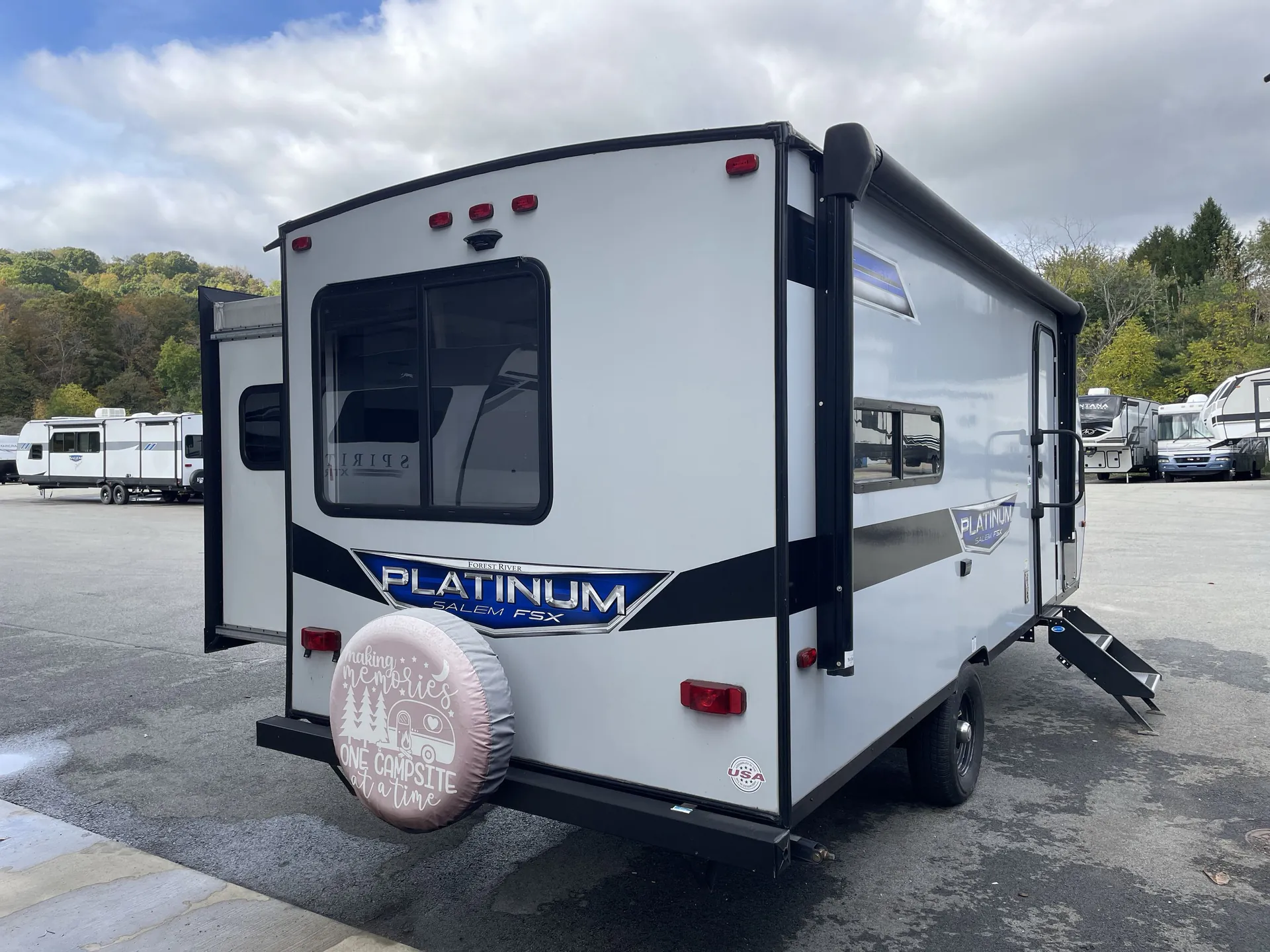 2022 Forest River Salem FSX 169RSK — campside