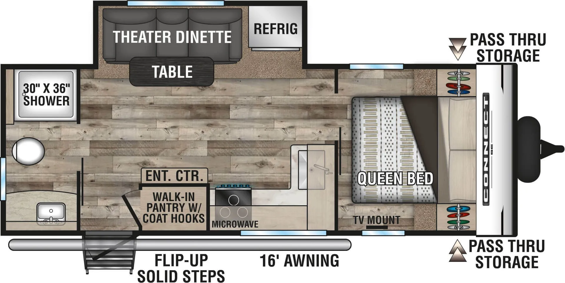K-Z Connect SE C221RBSE floor plan
