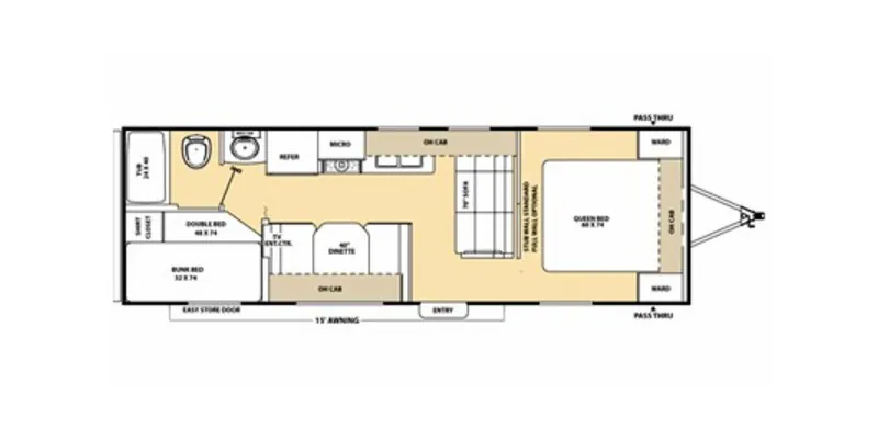 2011 Coachmen Catalina 26 BH - Photo 3