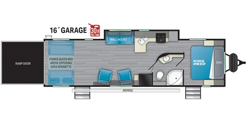 Heartland Torque TQ T285 floor plan