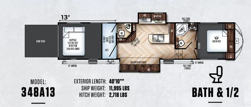 Forest River Vengeance 348A13 exterior