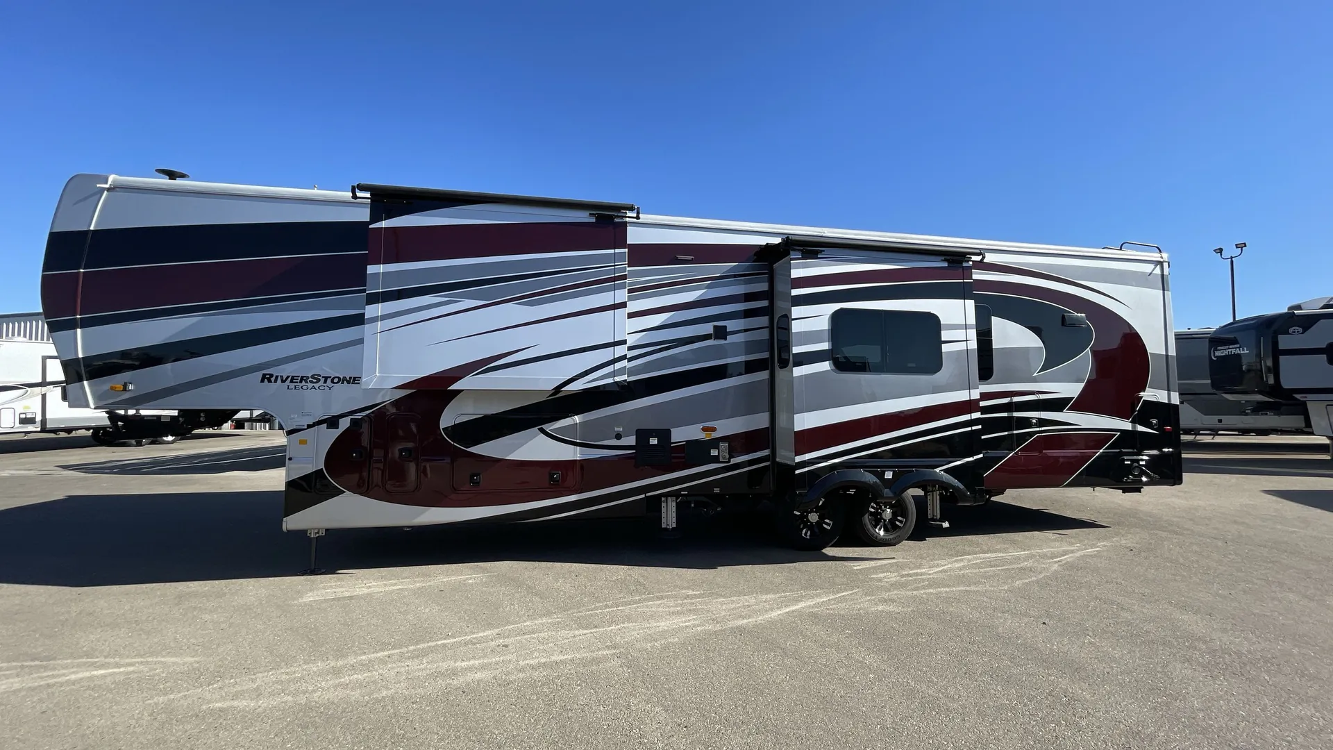 2023 Forest River RiverStone 39RKFB — off campside