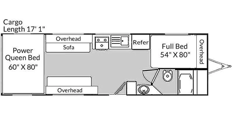Genesis Supreme Genesis 23SS floor plan