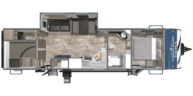 Palomino Puma 337BH floor plan