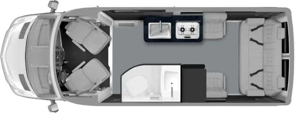 2024 Grech RV Turismo-ion TOUR floor plan