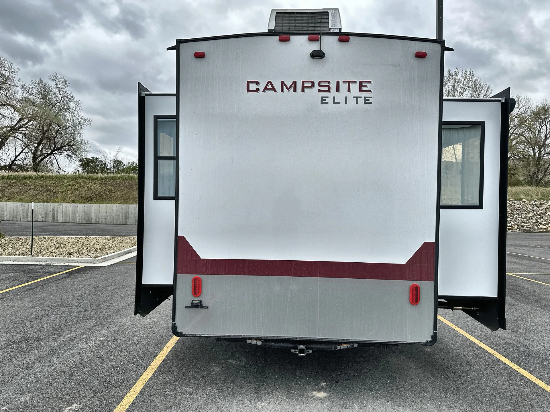 2026 Forest River Campsite Elite 36AK — backside