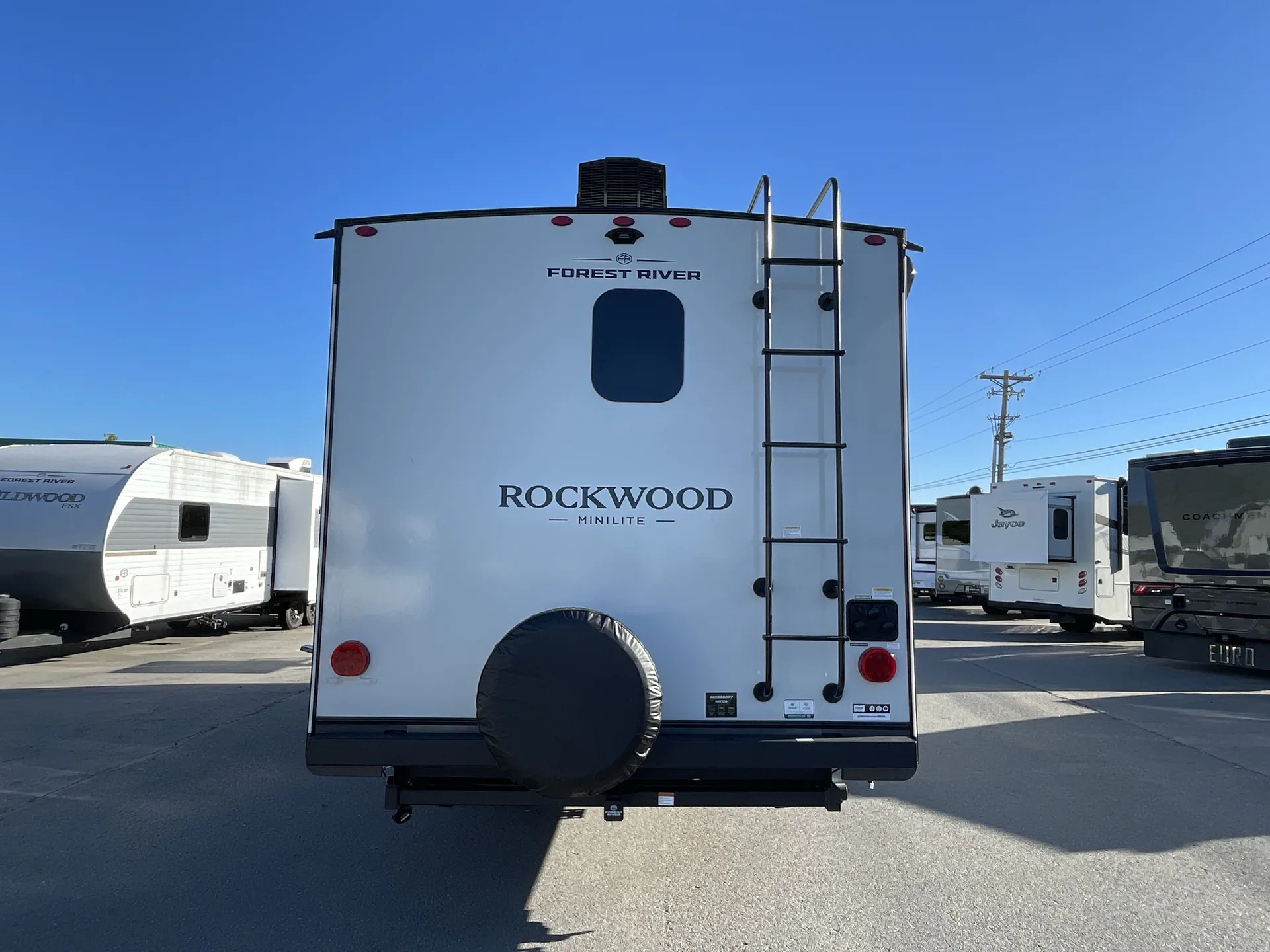 2027 Forest River Rockwood Mini Lite 2523MBR — backside