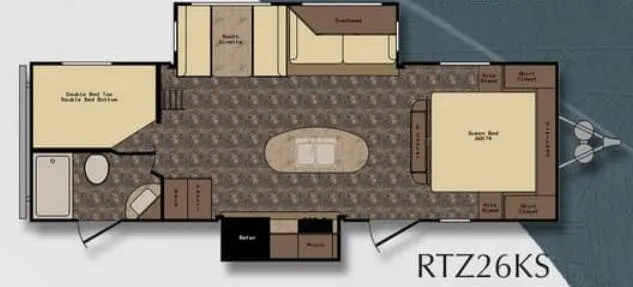 CrossRoads Rezerve RTZ26KS floor plan