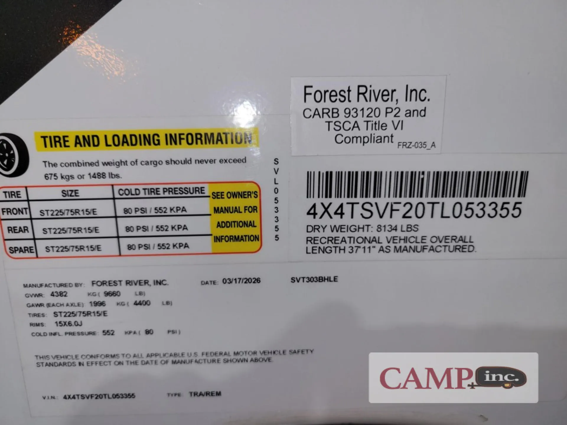 2026 Forest River Surveyor Legend 303BHLE - Photo 3