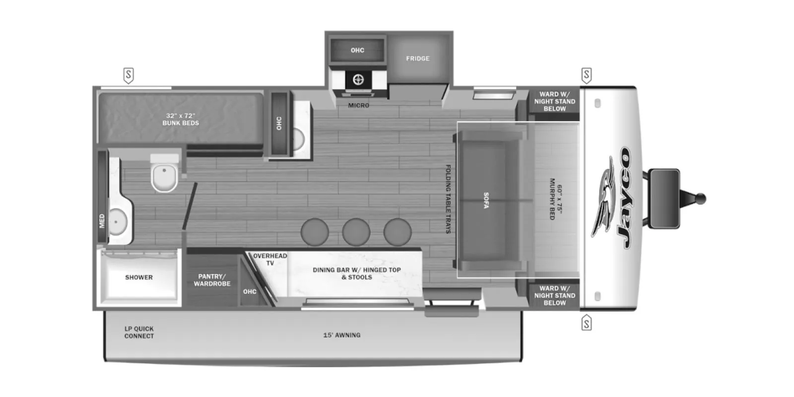 2025 Jayco Jay Feather Air 18MBH - Photo 3