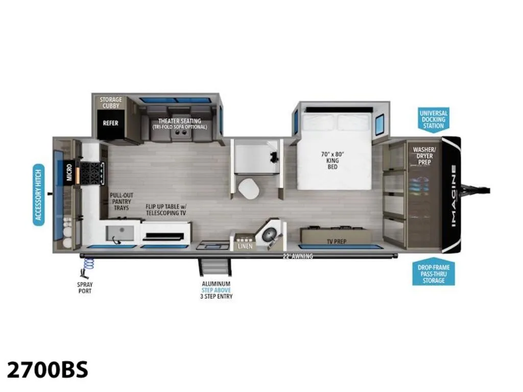 2026 Grand Design Imagine 2700BS - Photo 3