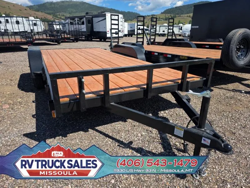 2026 Big Bubba Flatbed New    7x16 REG CH - Main photo