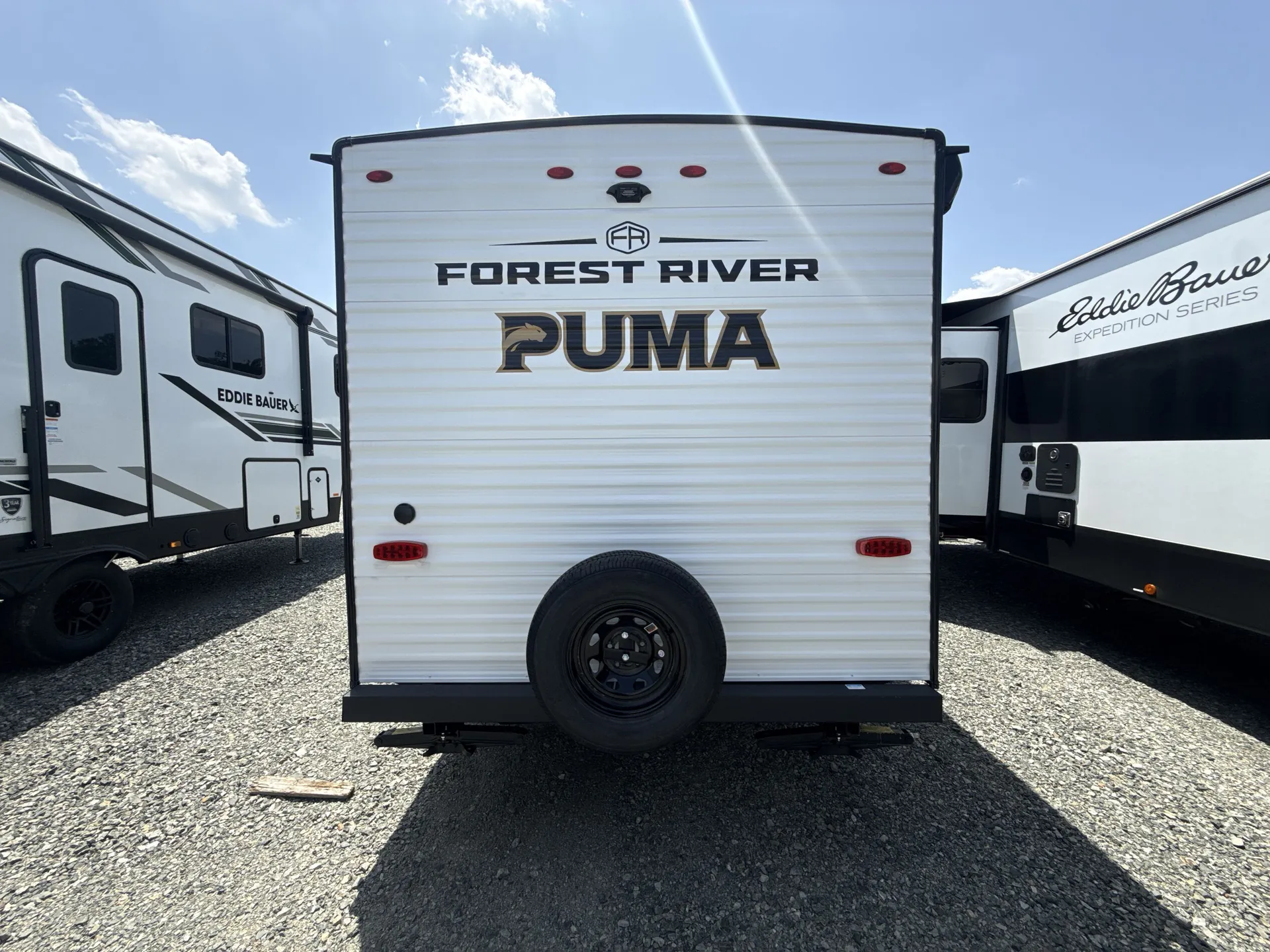 2027 Forest River Puma Camping Edition 16QBCE — backside