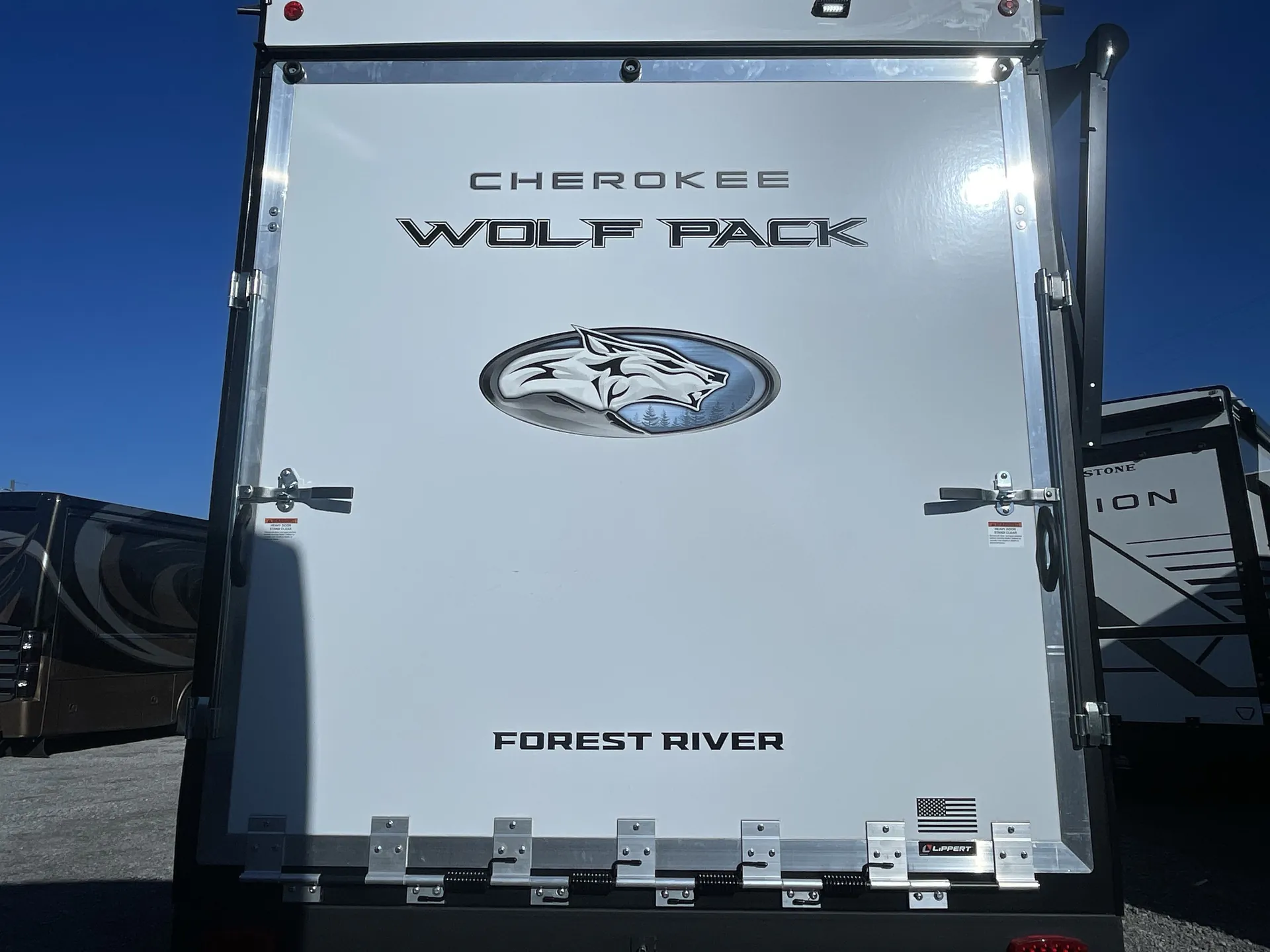 2027 Forest River Cherokee Wolf Pack 365PACK16 — backside