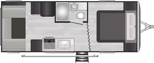 Keystone Springdale 202QBWE floor plan