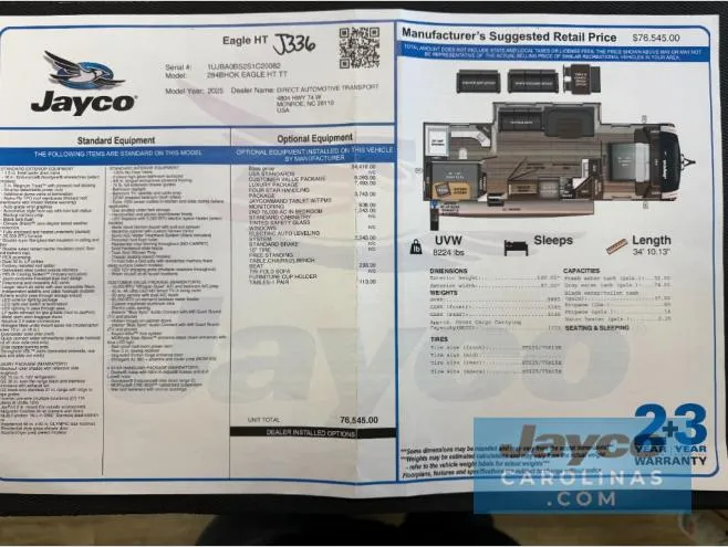 2025 Jayco Eagle HT 284BHOK - Photo 3