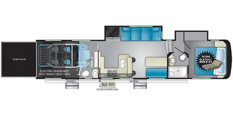 Heartland Cyclone CY 3713 floor plan