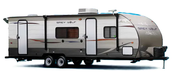 Forest River Cherokee Grey Wolf 23DBH exterior