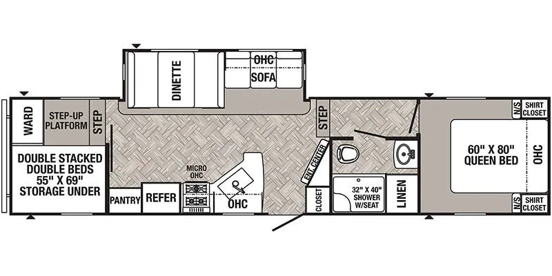 Palomino Puma 289BHS floor plan