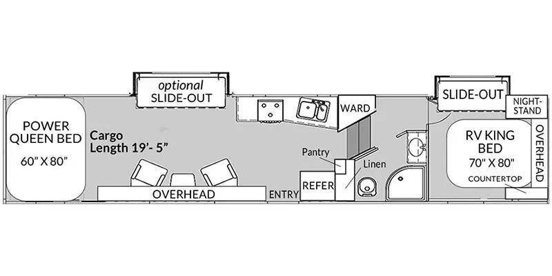 Genesis Supreme Vortex VXL 3719VXL floor plan