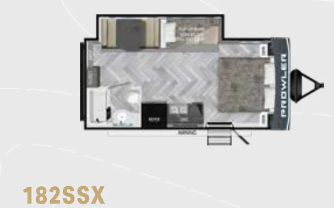 Heartland Prowler Lynx 182SSX floor plan