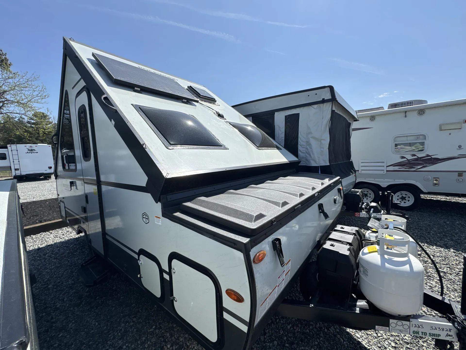 2026 Forest River Rockwood Hard Side A122S — campside