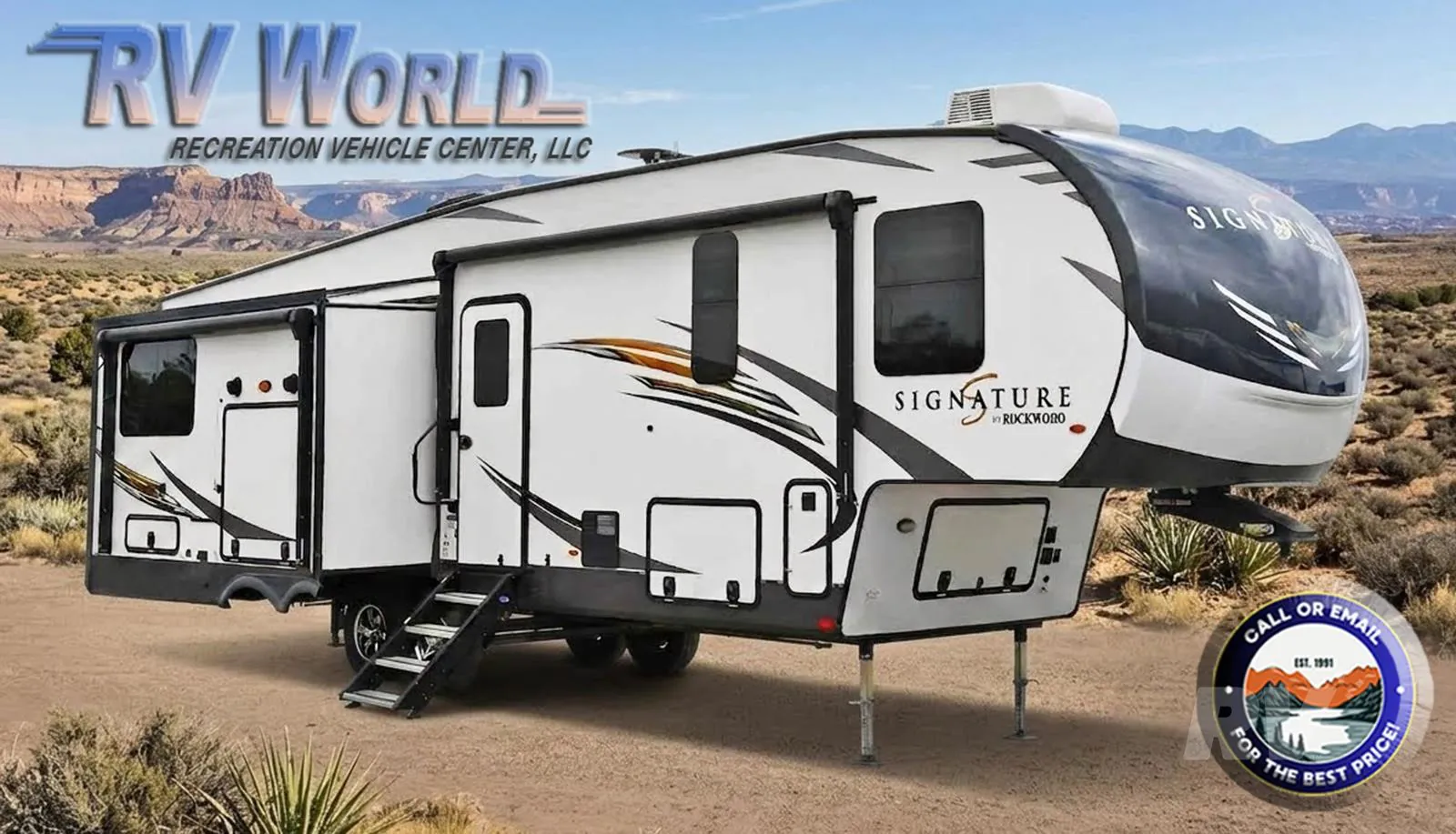2021 Forest River Rockwood Signature 8291RK dealer photo 1 from RV World Yuma