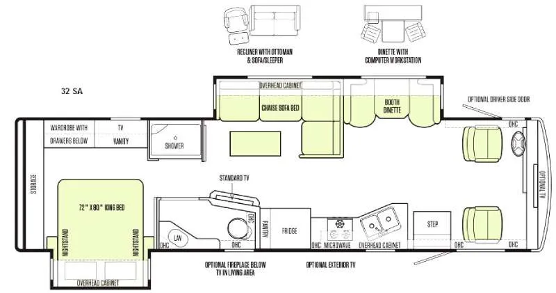 2015 Tiffin Allegro 32 SA - Photo 3