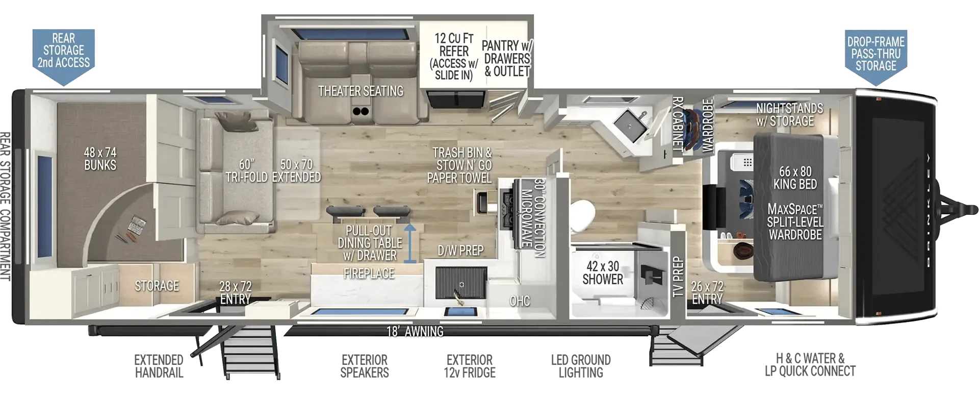 Brinkley Model I 294 floor plan