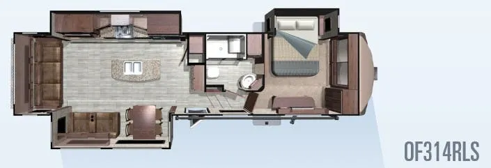 Highland Ridge Open Range OF314RLS exterior