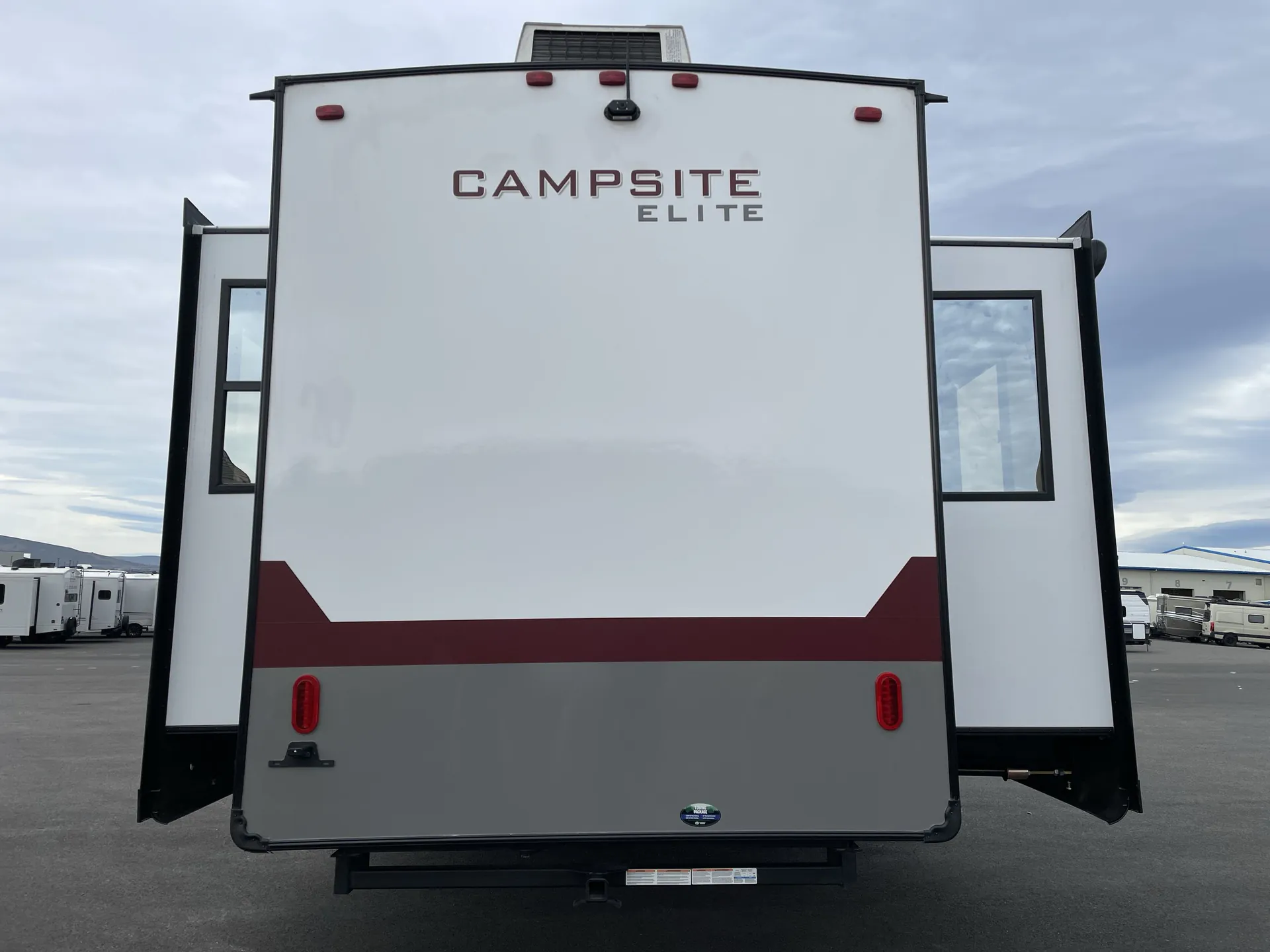 2026 Forest River Campsite Elite 36AK — backside
