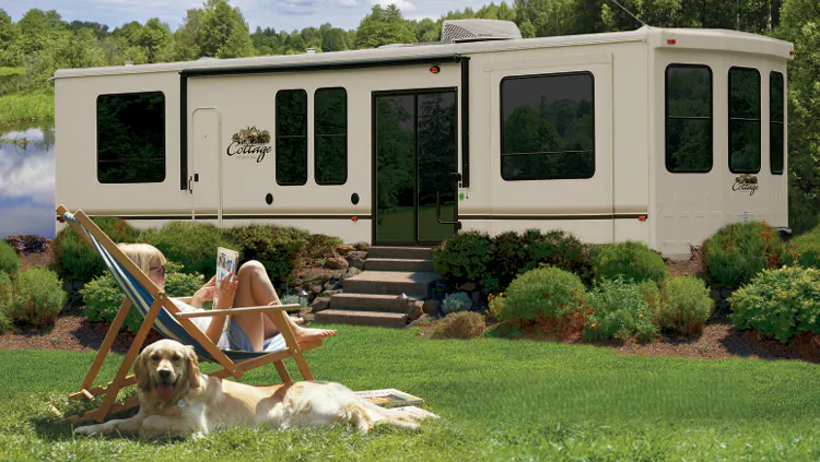 Forest River Cedar Creek Cottage 40CCK exterior