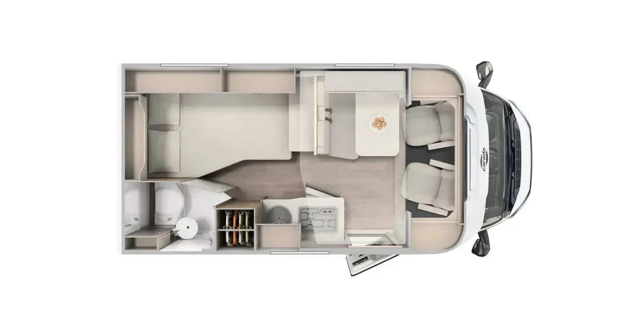 Carado T-Series T135 floor plan