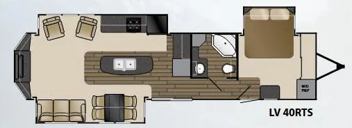 Heartland Lakeview 40 RTS floor plan