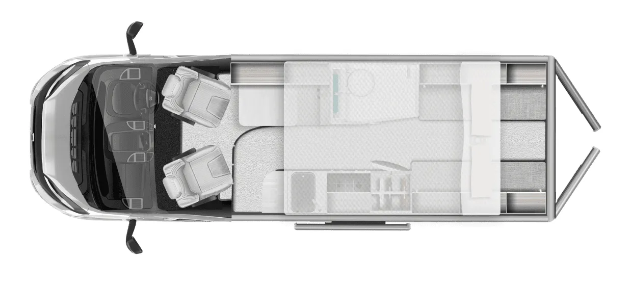 Auto-Trail Adventure 65 floor plan